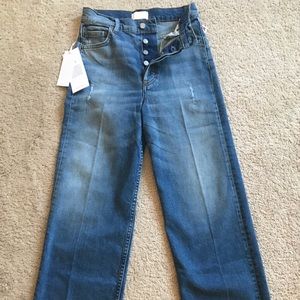 Boyish wide leg jeans